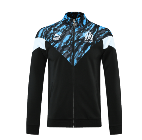 2021/22 Marseille Black Blue Training Jacket